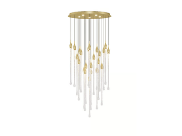 ALLURE - LED Murano glass pendant lamp by Paolo Castelli - view 2